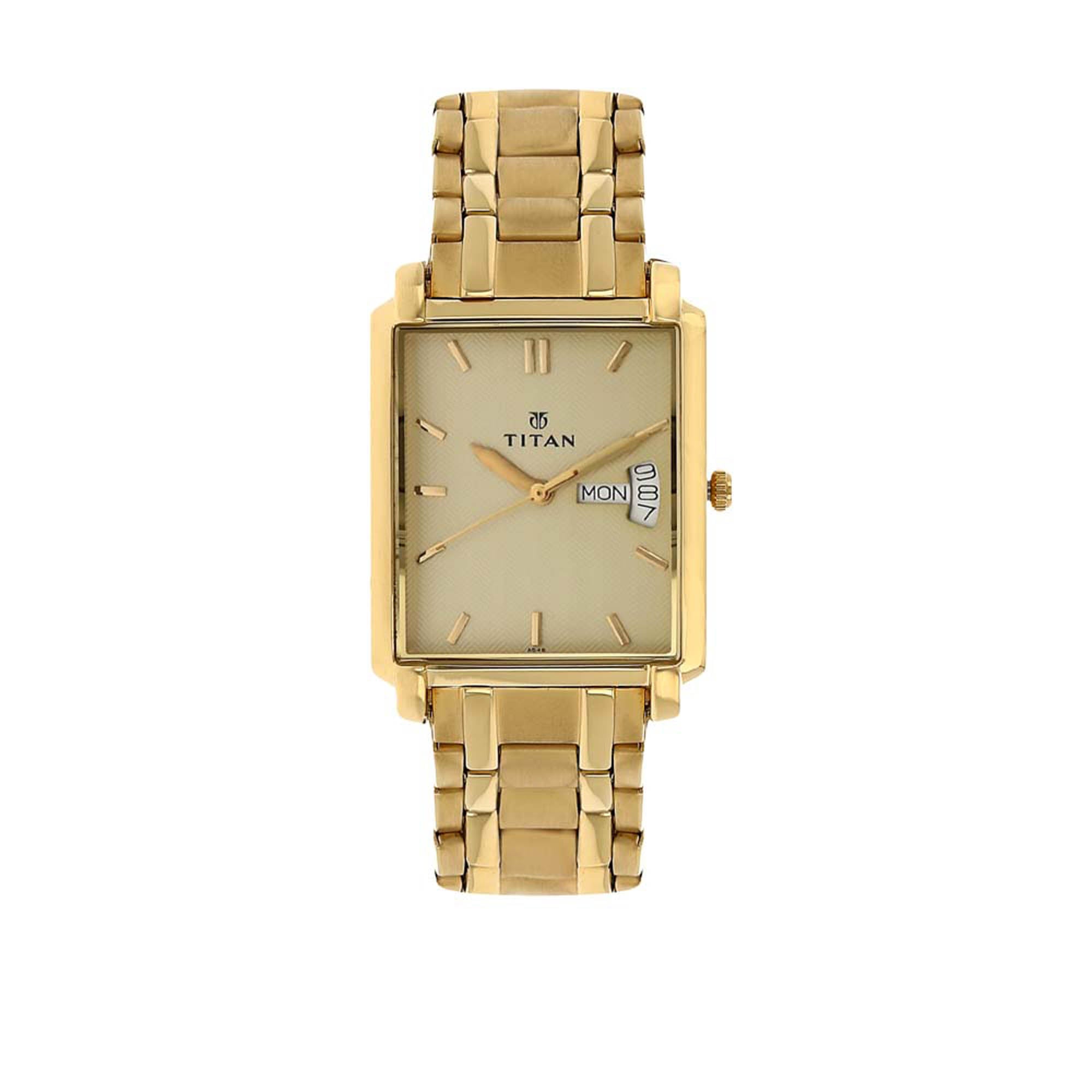 Gold Case Men Titan Watches Australia