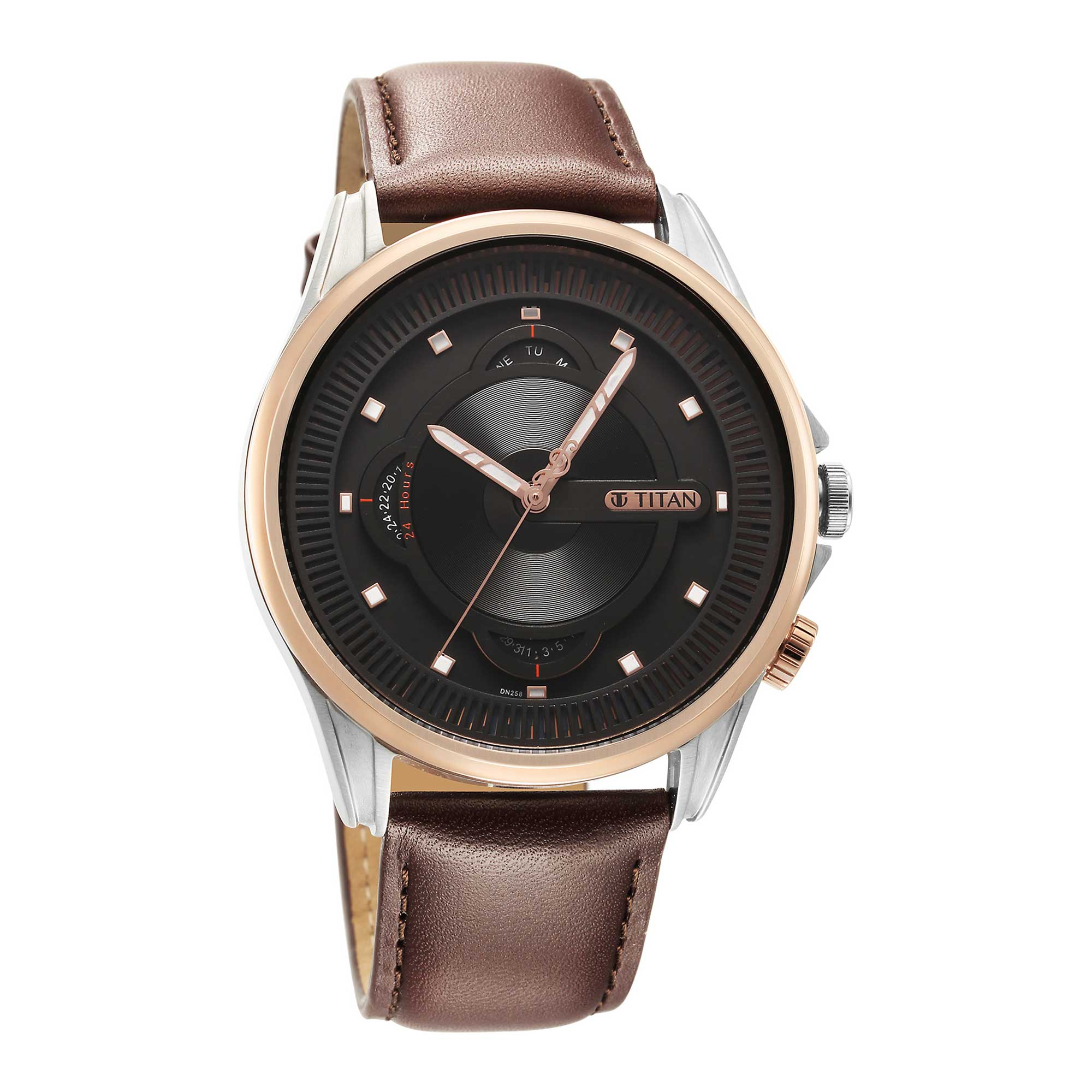 Leather Strap Men Titan Watches Australia