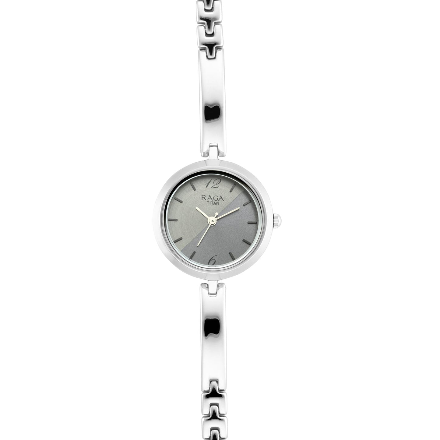 Titan Raga Viva Silver Dial Women Watch With Metal Strap