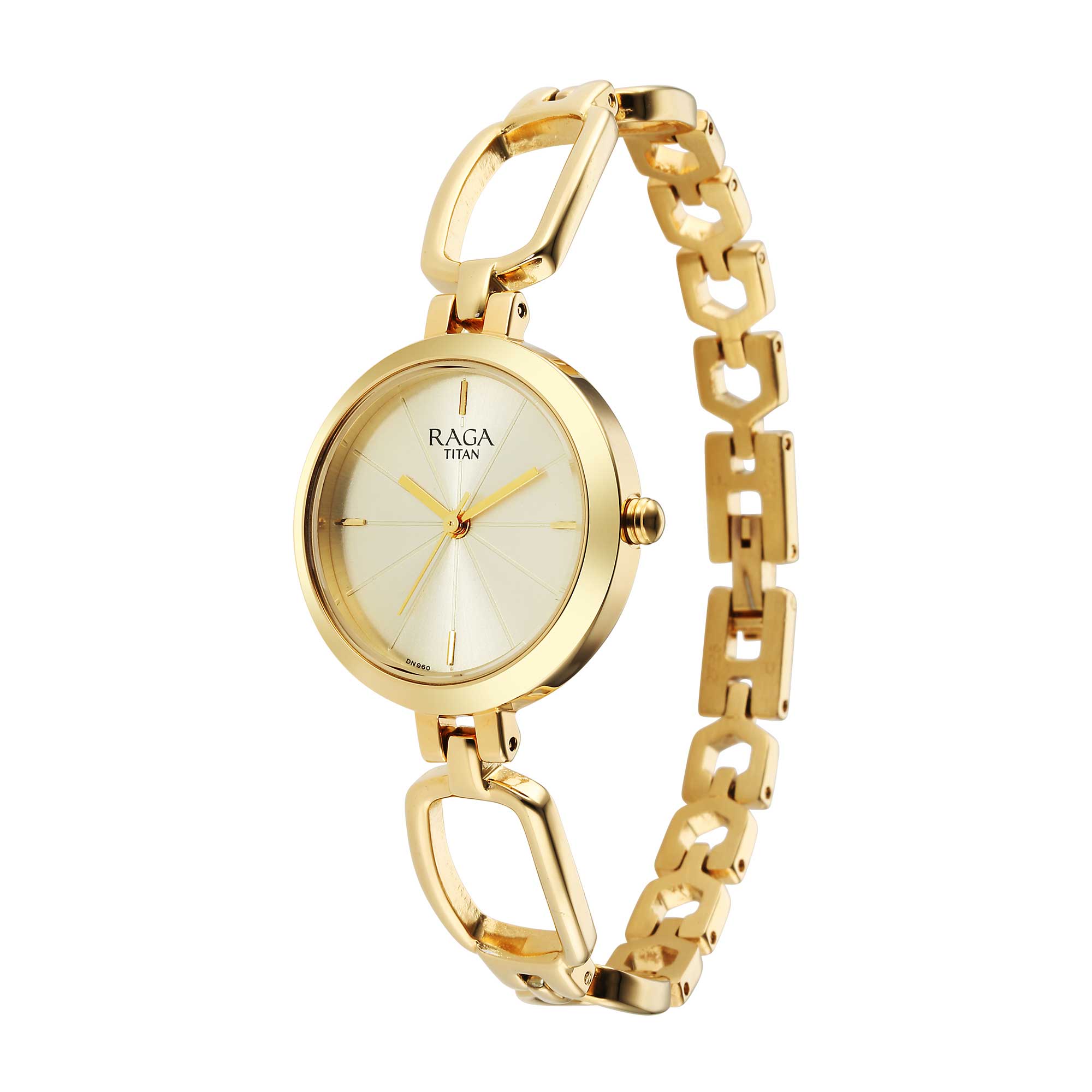 Titan Raga Champagne Dial Watch for Women