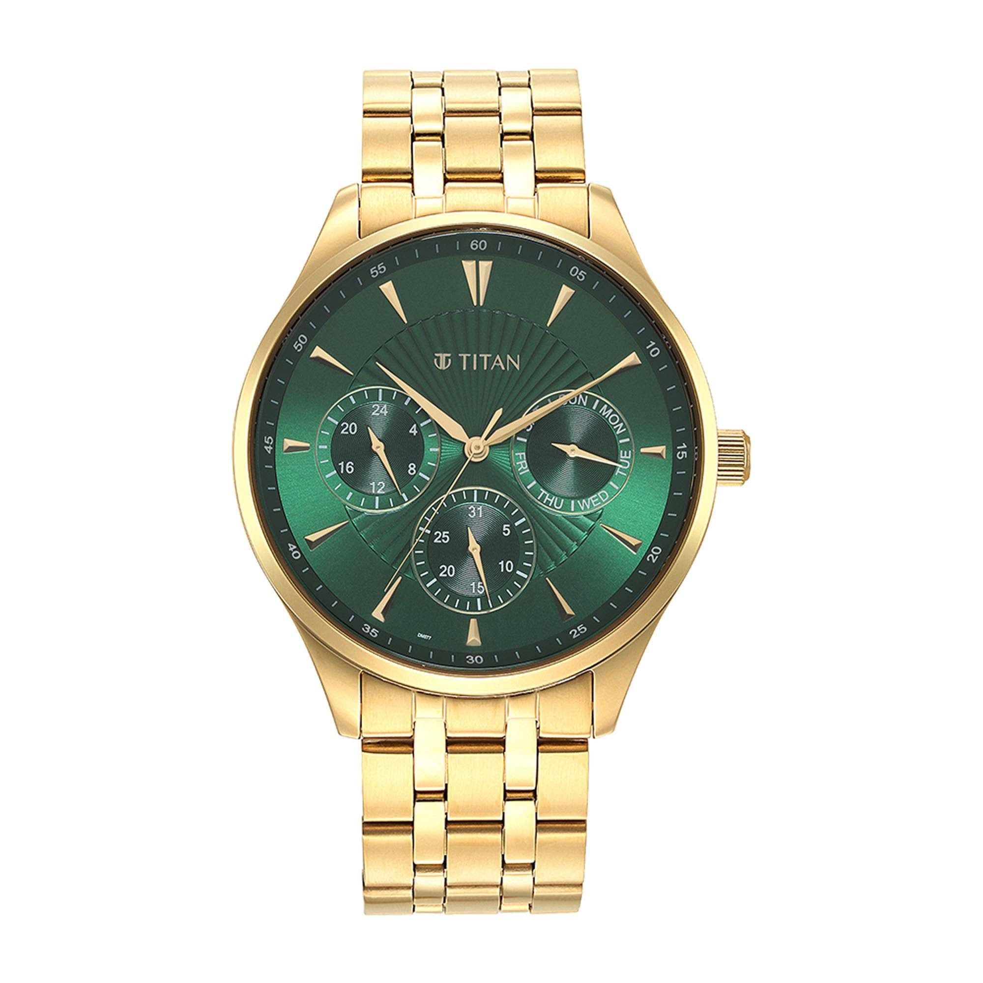 Gold Case Men Titan Watches Australia